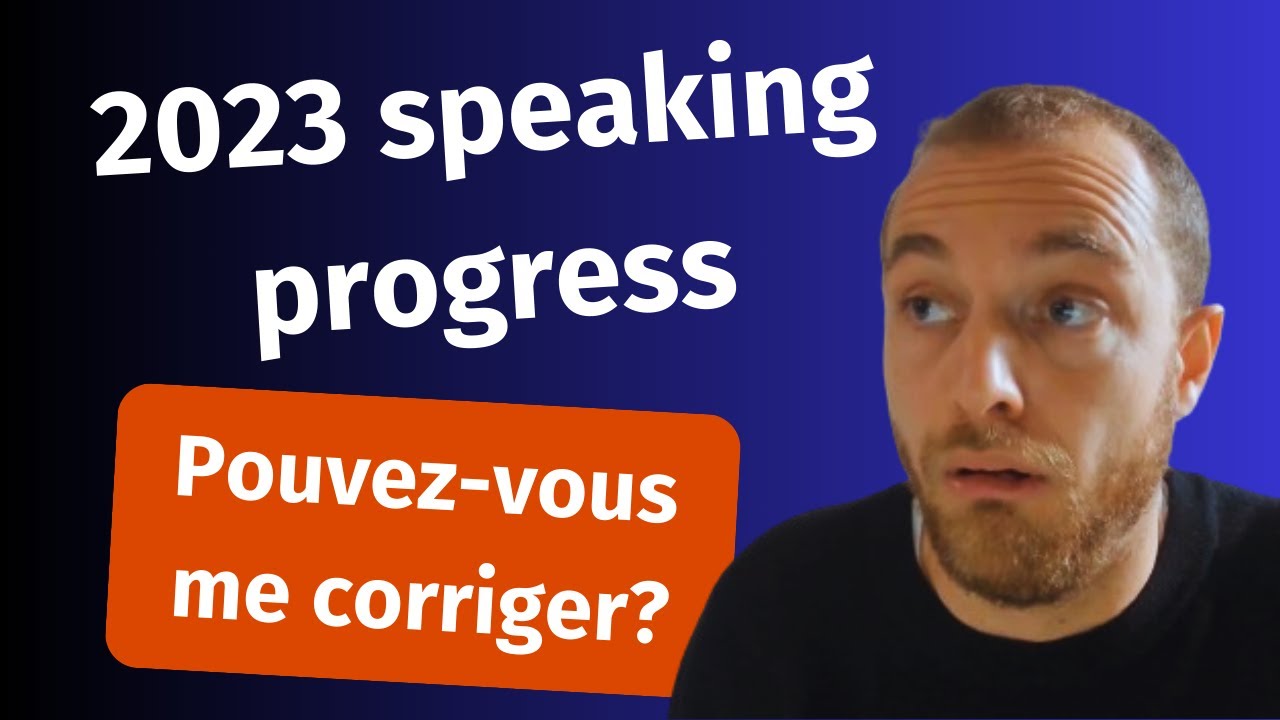 How I learned French in French & French face (B1 level)
