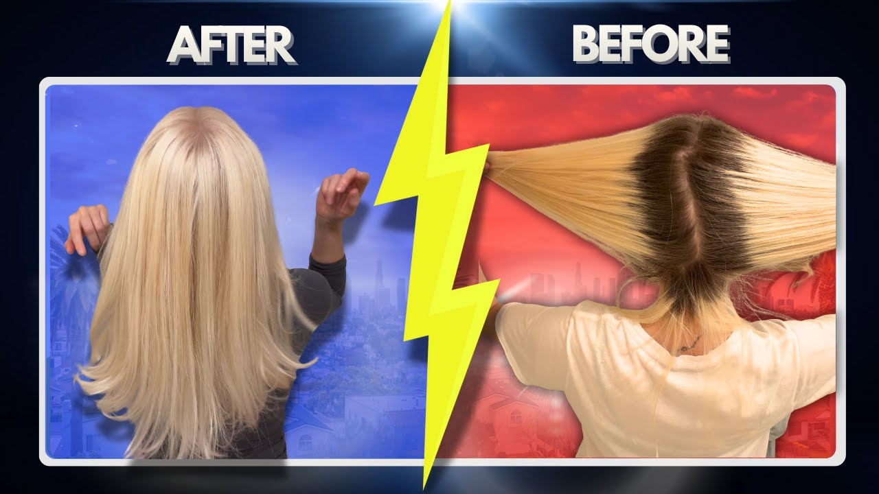 How to Bleach Dark Roots Without Damage