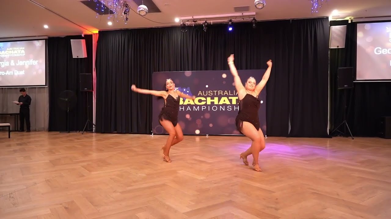 Australian Bachata Championship 2025 - Bachata Pro Am Shines 1 (Georgie & Jen)