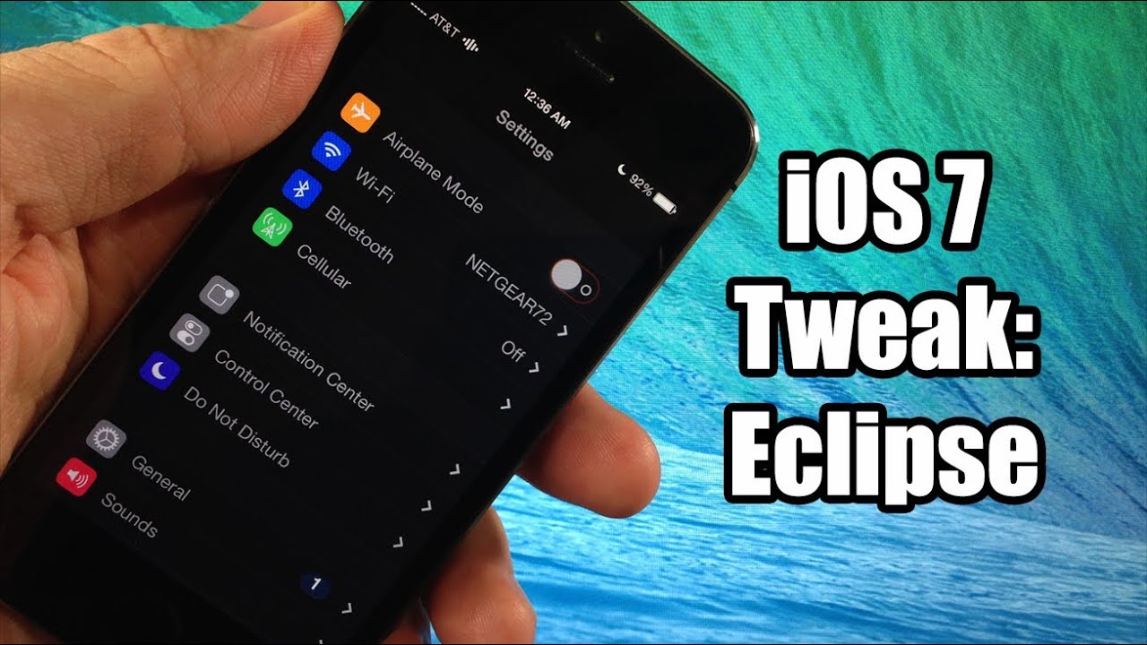 iOS 7 Jailbreak Tweak - Eclipse
