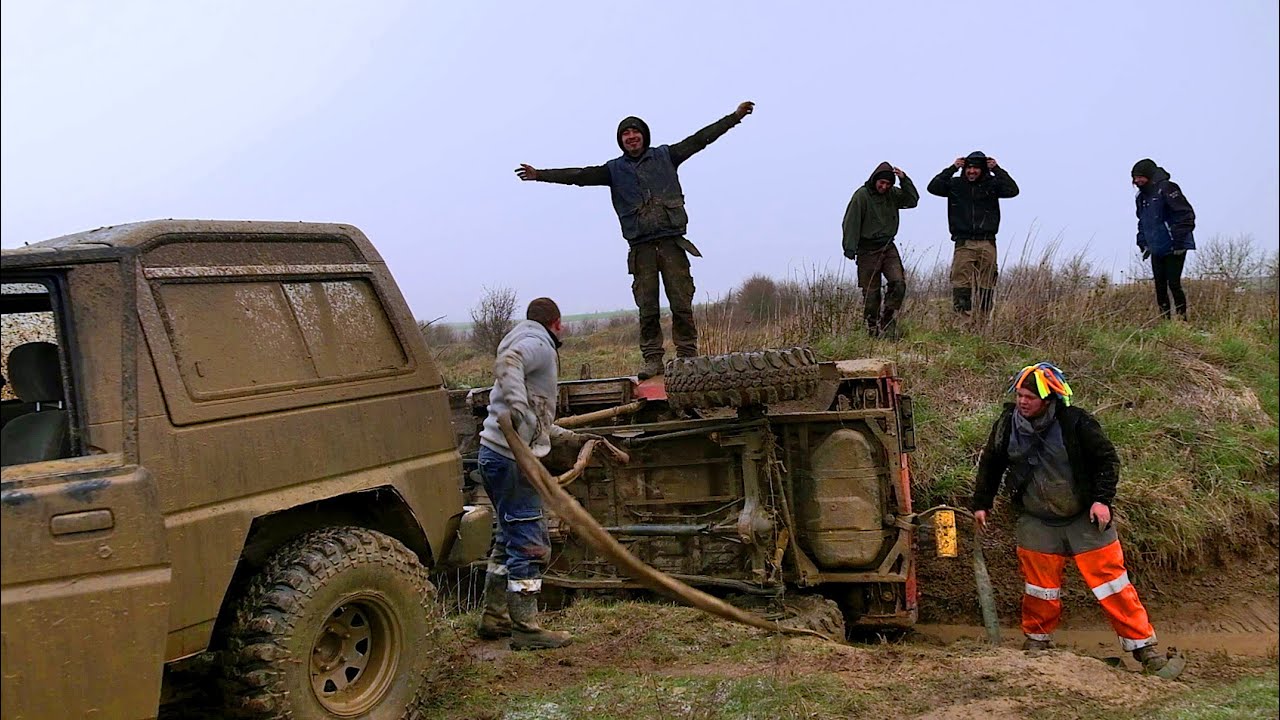 Off-Road 4x4 ► Ça passe ou ça casse 💥 Il couche son Toyota LJ 😅 Neuvilly 2023