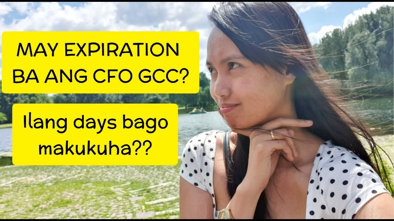 May expiration ba ang CFO Certificate?
