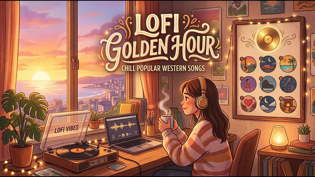 Lofi Music Popular Playlist 🎧✨ | Chill & Relaxing Lofi Beats for Study, Work, Sleep & Stress Relief