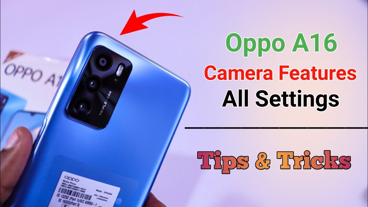 Oppo A16 Camera Features | Settings | Hidden Tips & Tricks