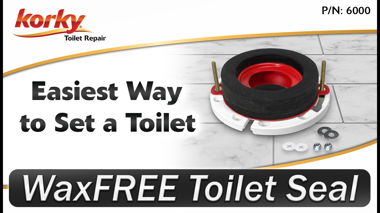 WaxFREE Toilet Seal and Hardware Kit Overview