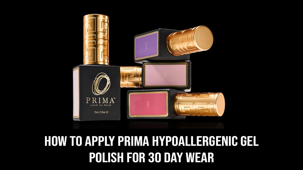 PRIMA gel polish application