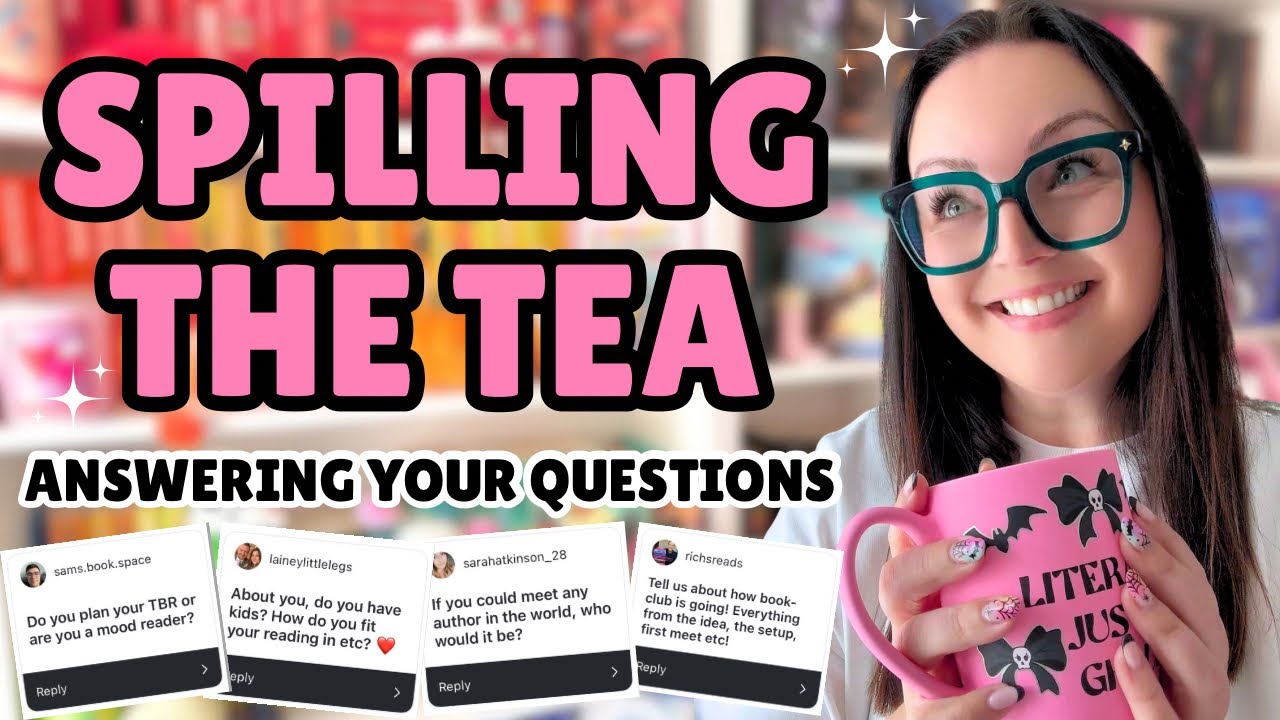 Q&A - Answering YOUR Burning Questions | Bookish Hot Takes and Unpopular Opinions 👀💕📚