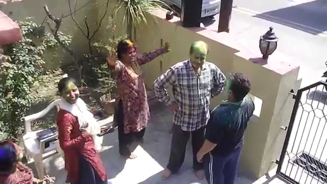 Holi 2015 in Gomti Nagar  Lucknow