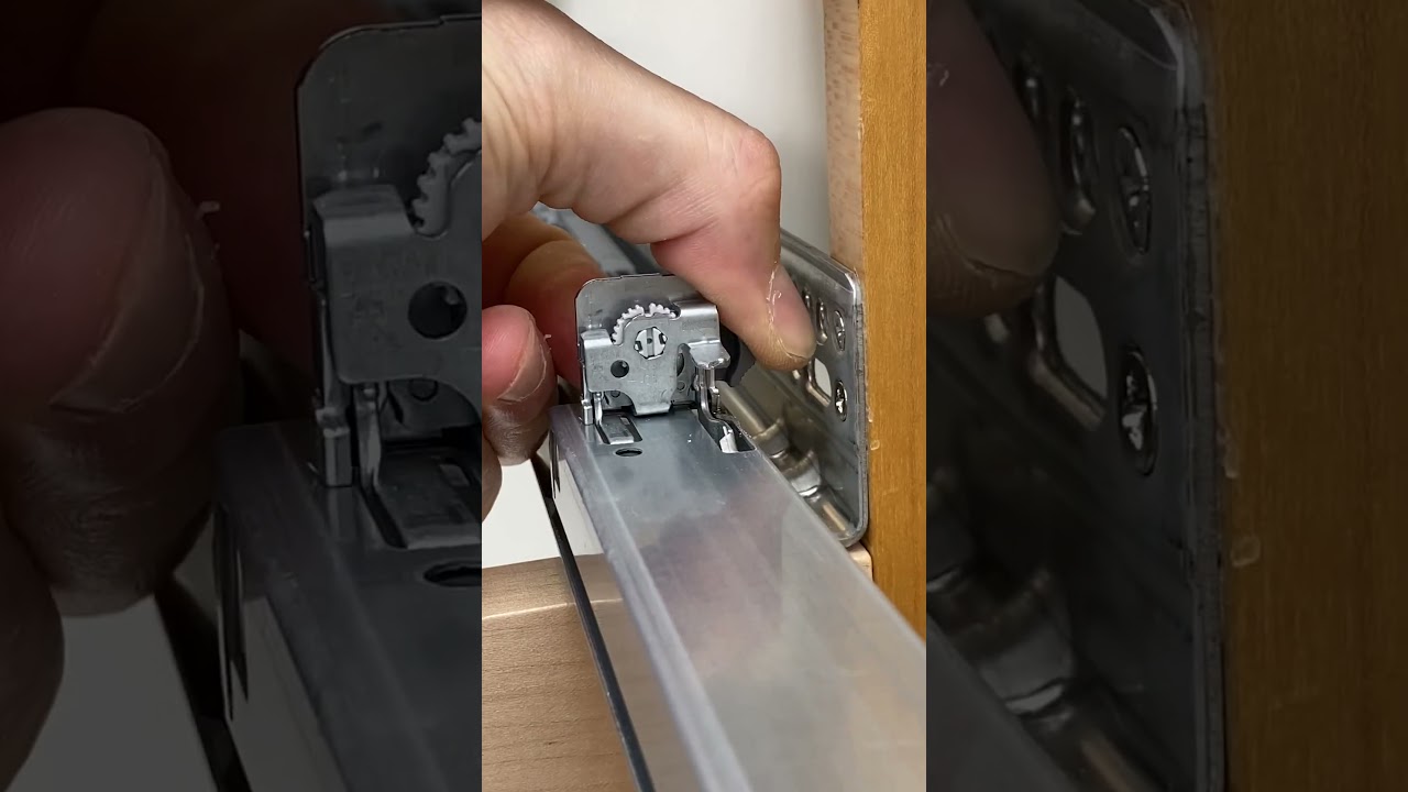 Often-Overlooked TANDEM Drawer Adjustment