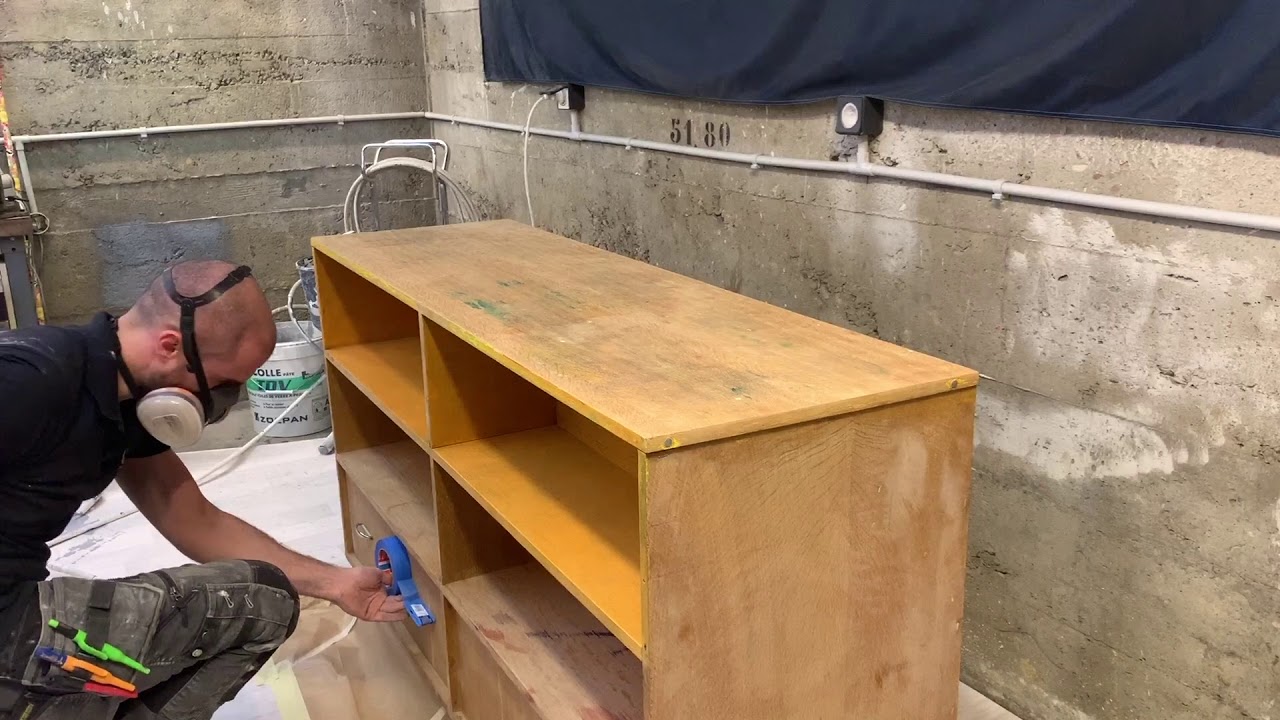 Comment peindre un meuble à l'airless!