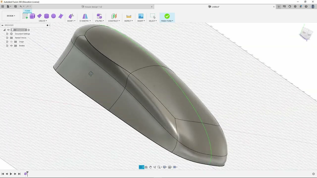 Fusion 360 - Mouse tutorial pt2