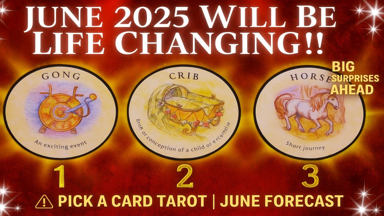 🎯 🔮JUNE 2025 Prediction For You • What Will Happen 😳 Major Energy Shift 💥 | Pick a Card Reading 🔮