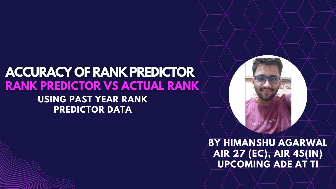 How Accurate Rank Predictor is || Made Easy Rank Predictor || Past Year Analysis