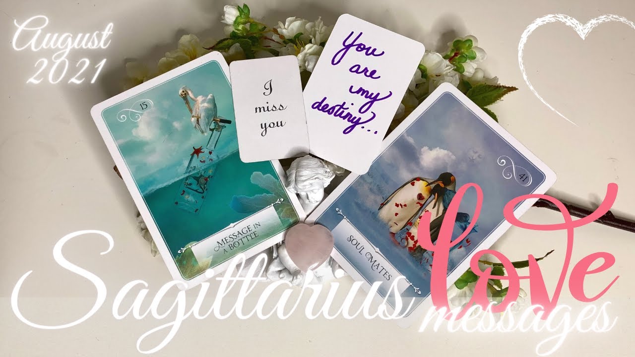 SAGITTARIUS LOVE MESSAGES 💌 OMG!!! THEY AREN'T LETTING YOU GO!!! LOVE TAROT READING AUGUST 2021