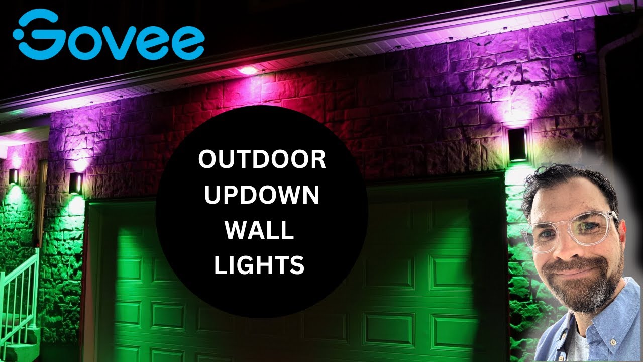 Govee Outdoor UpDown&nbsp;Wall Lights to Complete your Outdoor&nbsp;Smart Lighting!