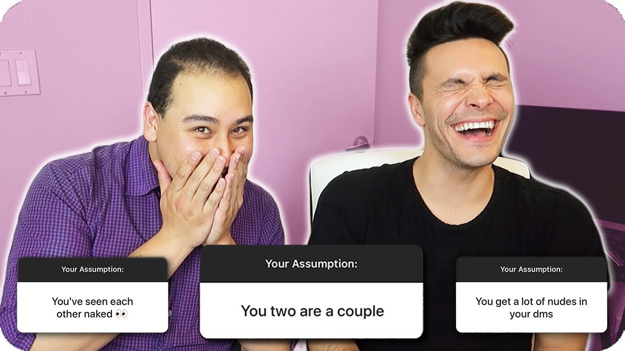 Reacting to Your Assumptions About Us