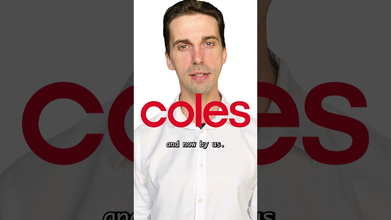 Coles: Каждая улыбка. Каждый ряд. Мы ничего не упускаем из виду.