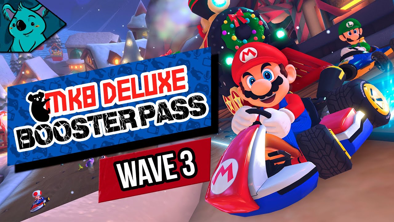 🎄 ¡QUE EMPIENCEN LAS RETAS NAVIDEÑAS! 🎅🏻 | Mario Kart 8 Deluxe Booster Pass | Wave 3