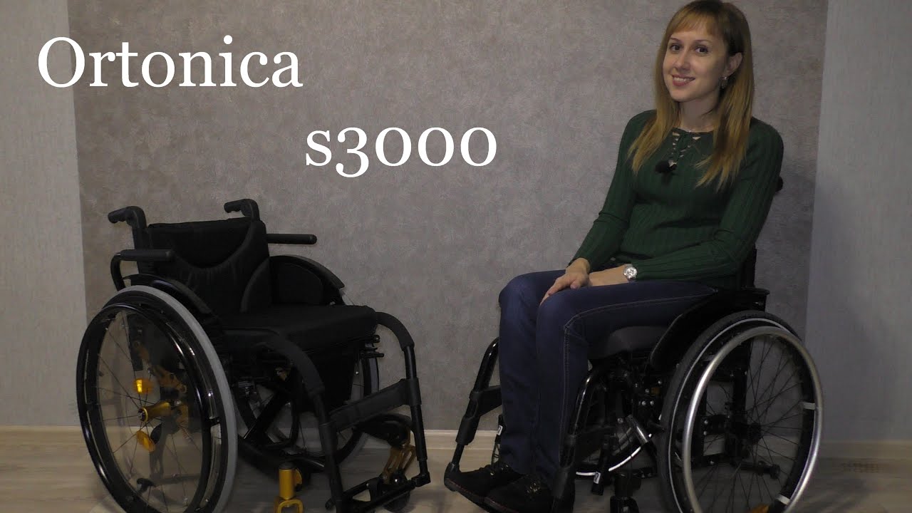 Инвалидная коляска активного типа Ortonica s3000 Black #ortonica