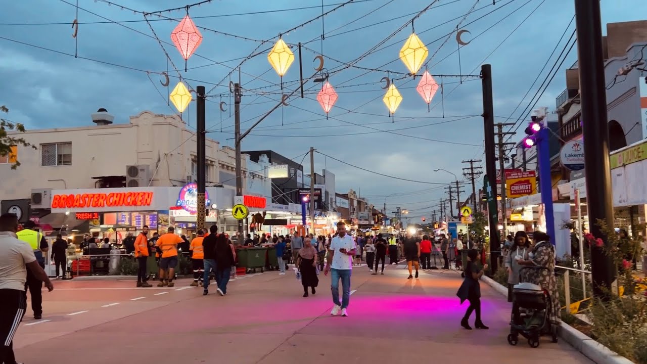 Haldon Street Lakemba | Ramadan Nights 2023 Day 1 | Sydney Australia