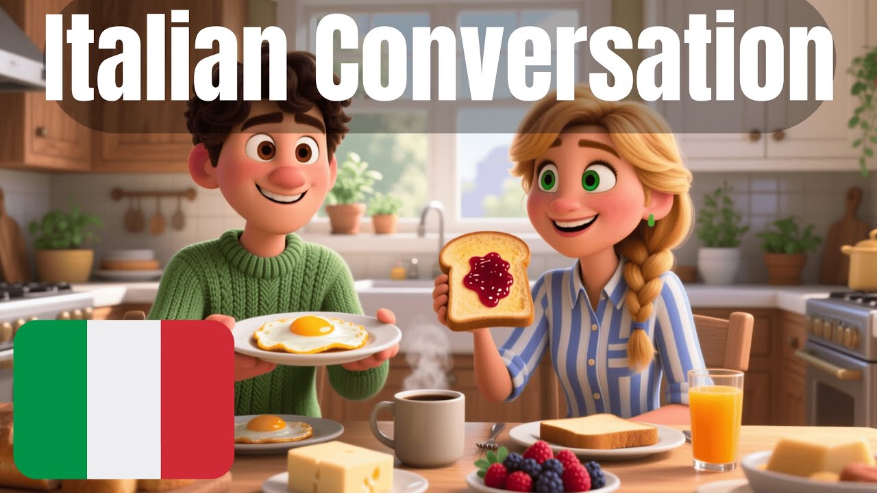 Italian Listening Practice: A Complete Conversation About Breakfast