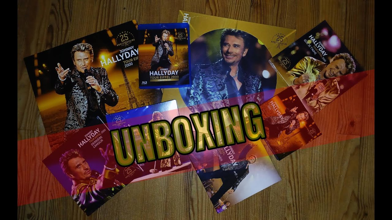 JOHNNY HALLYDAY COLLECTIONS - Unboxing  Tour Eiffel 2000 MIX 2025 / CONCOURS !!
