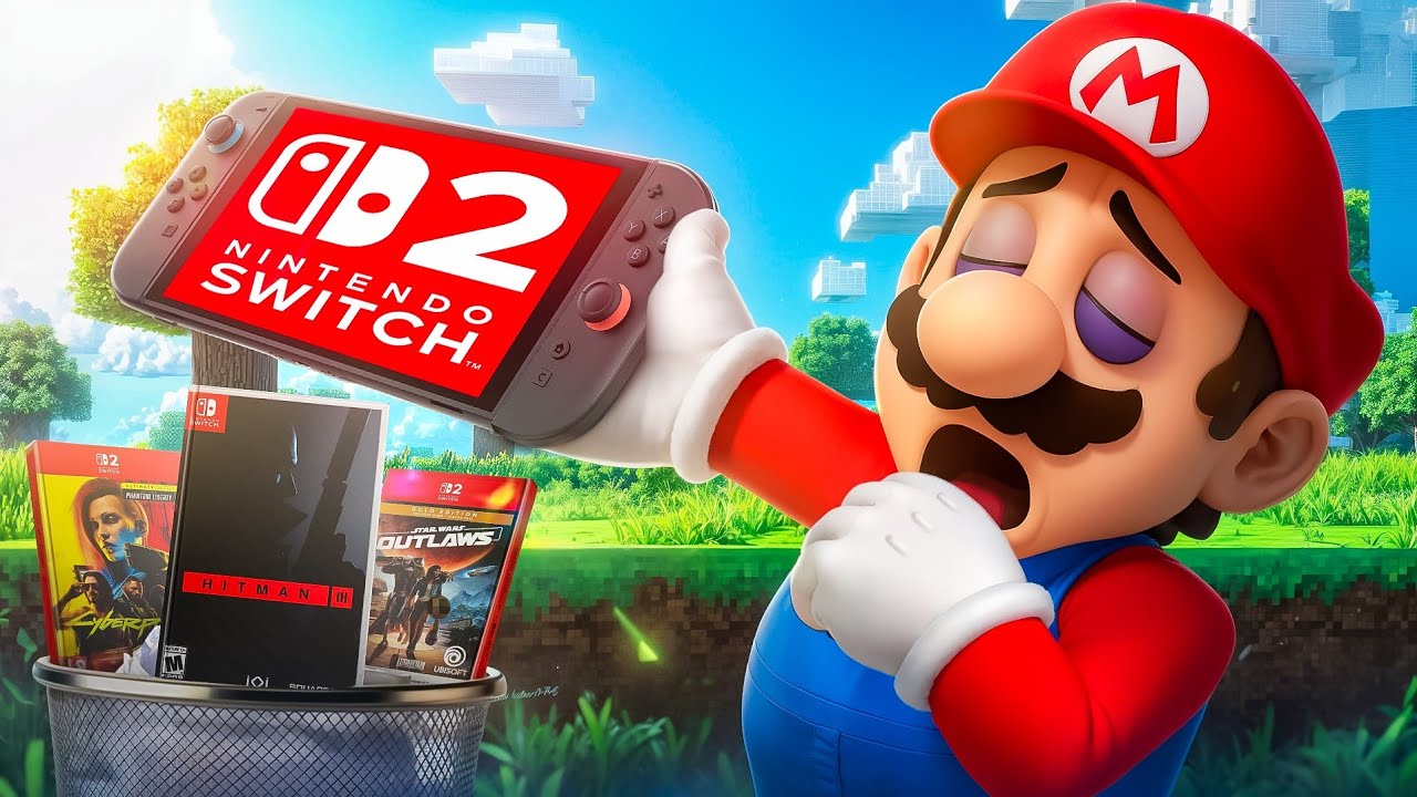 NINTENDO SWITCH 2 СПУСТЯ МЕСЯЦ