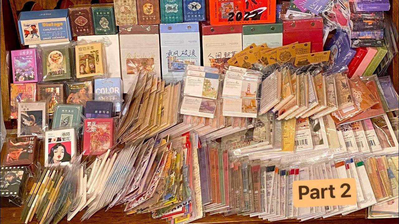 ASMR | Vintage Stationery HAUL #6 (Part 2)