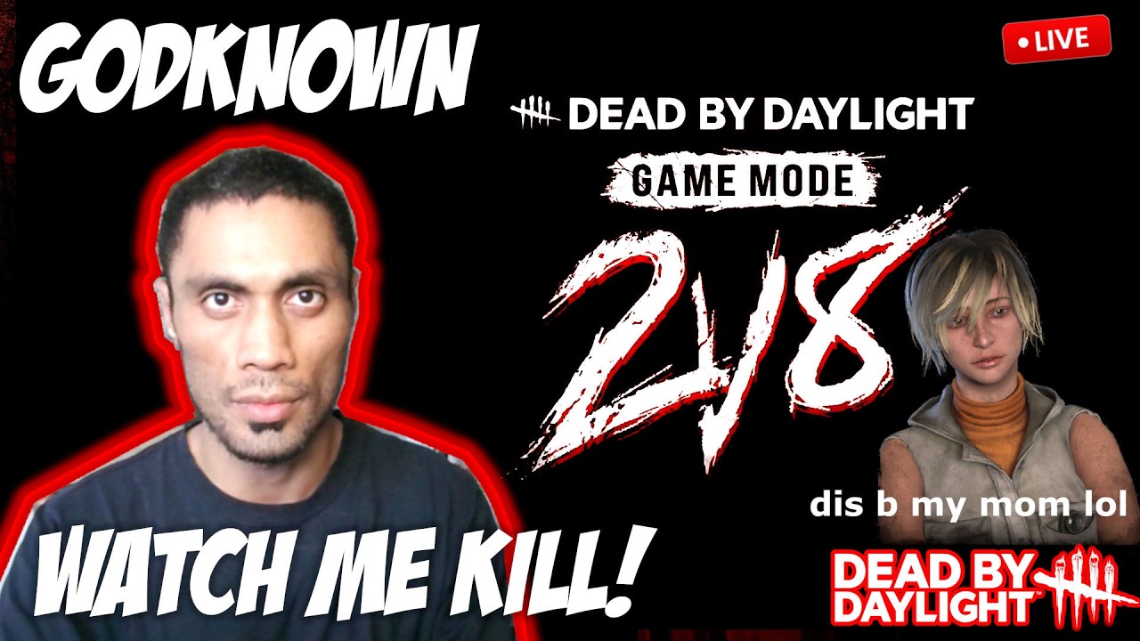 🔴LIVE - DEAD BY DAYLIGHT - 2V8 MODE!