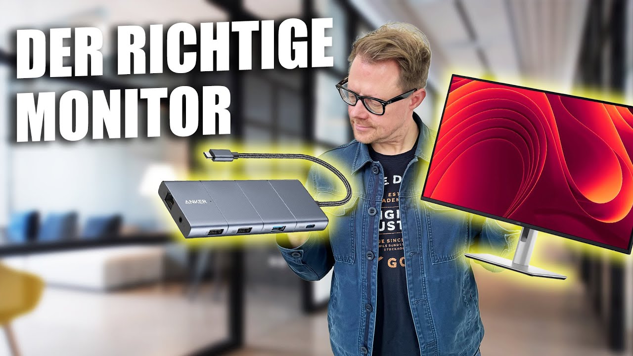 Der Stand der Technik bei Monitoren und Dockingstationen | c’t uplink
