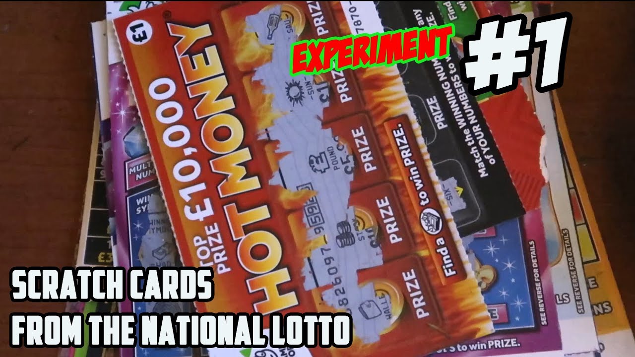 Scratch Card Experiment #1 - 1 Of Each Scratch Card From 1 Shop