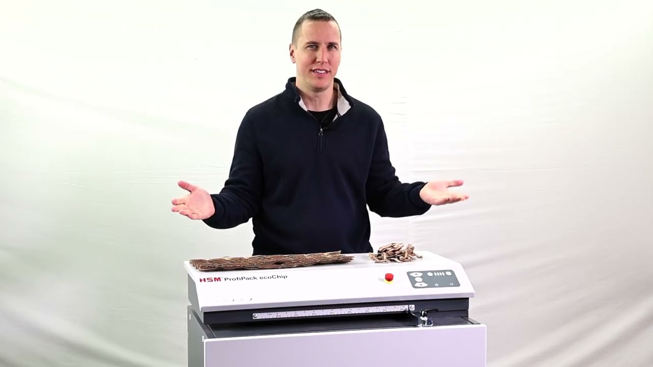 HSM ProfiPack ecoChip Cardboard Shredder