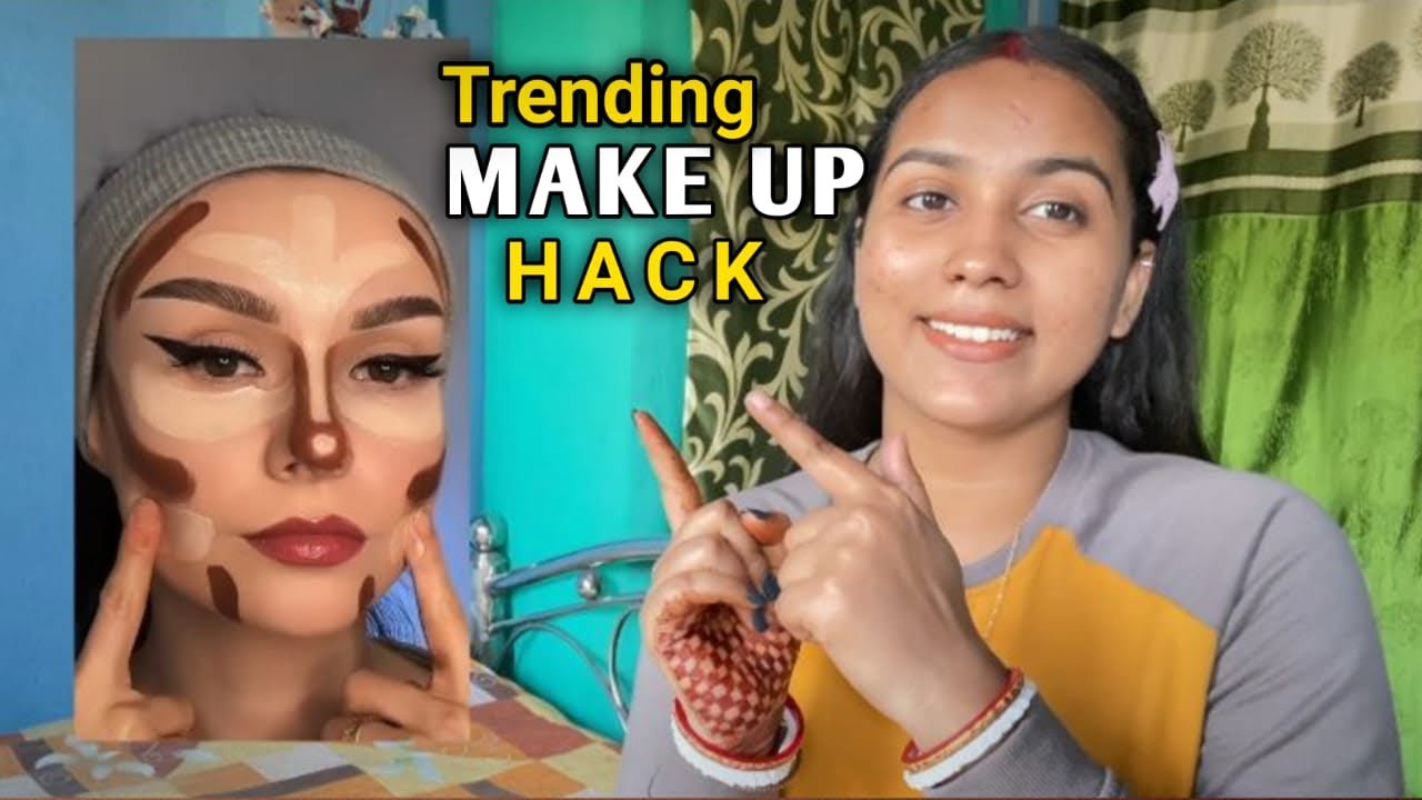 Trending makeup hack 😮| 5 minutes makeup hack 2022 | Touch of glamour