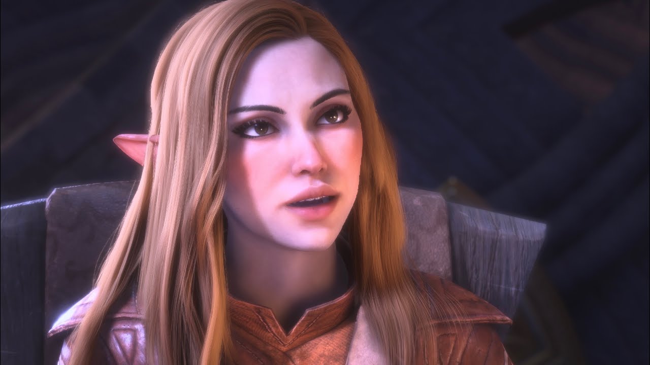 Beautiful female elf tutorial for Dragon Age The Veilguard