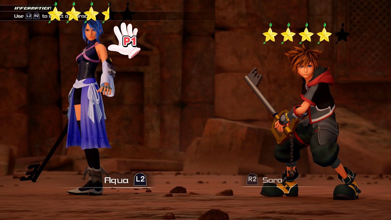 Kingdom Hearts 3 ReMind - Aqua ~ No Damage Vs. Vanitas & Terranort (Critical Mode)