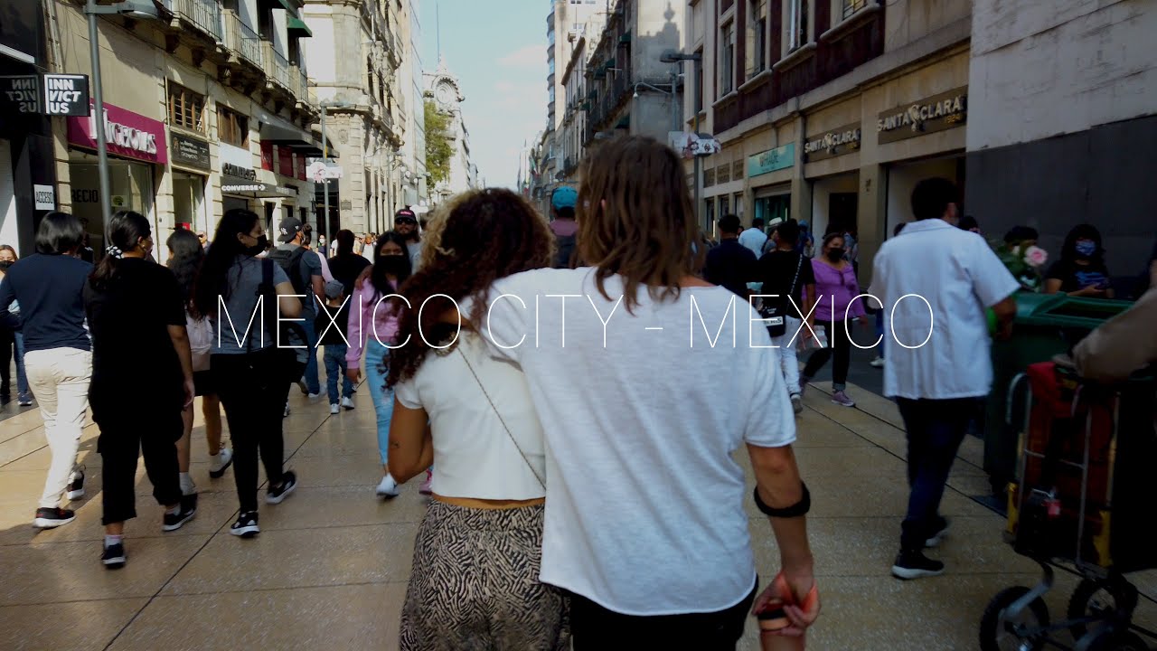 Walking in Mexico City, Mexico pt. 2 - 4K
