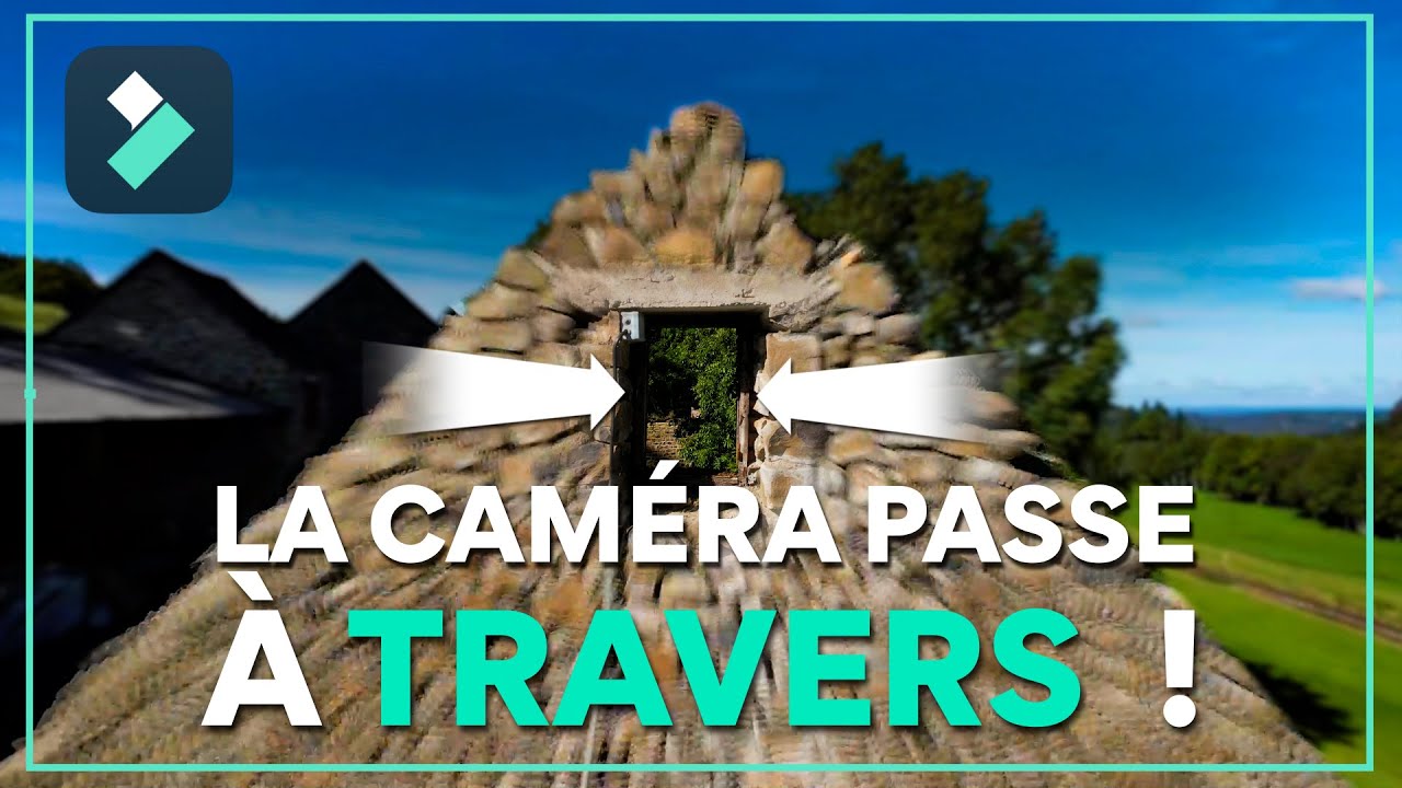 Réaliser un effet pour PASSER À TRAVERS un autre objet || TUTO Montage Filmora