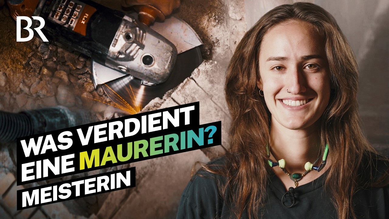 Einsturzgefahr! Job & Gehalt einer Maurermeisterin im Denkmalschutz | Lohnt sich das? | BR