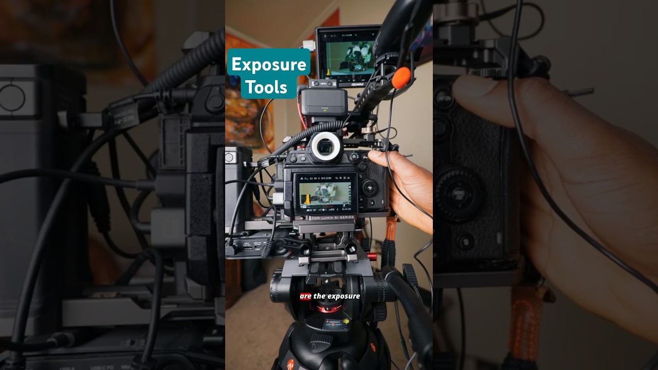 Exposure tools in #lumix  cameras #panasonic #cinematic #s1h #s1ii #photography #filmmaking #film