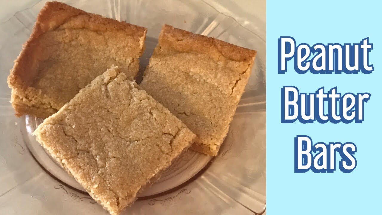 Quick & Easy Peanut Butter Bars | Simple and Delicious!