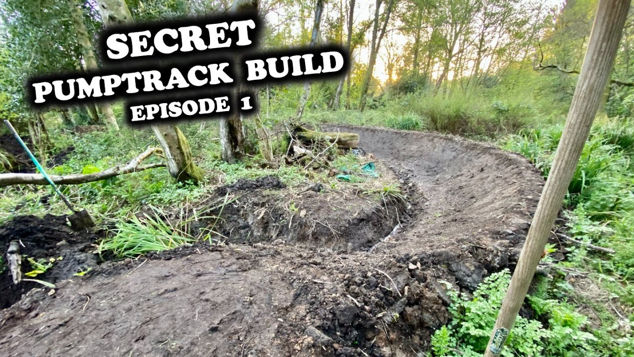 LOCKDOWN PUMPTRACK BUILD!