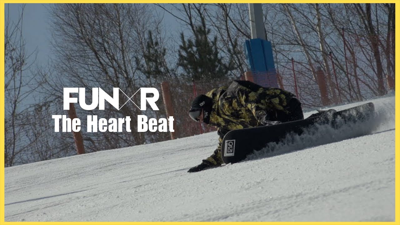 [Best Snowboard Carving]FUNxR - The Heart Beat.