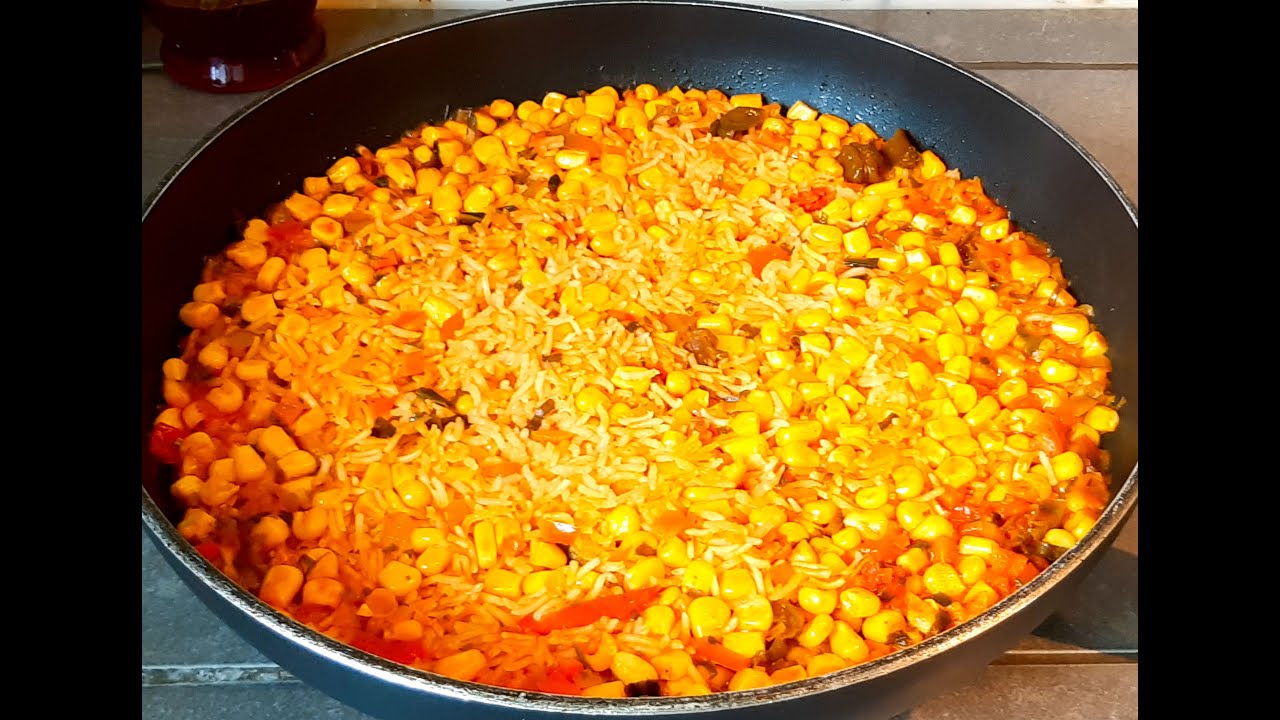 Receta Cubana como Hacer Arroz con Maíz