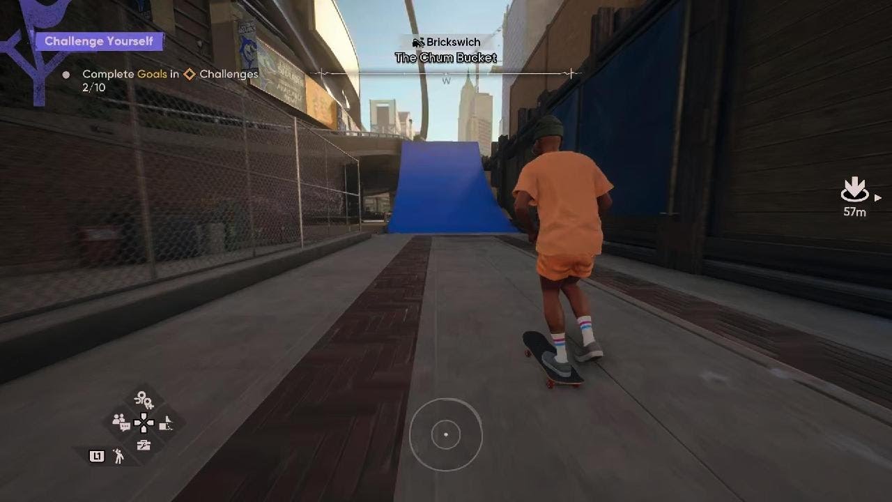 HITTING THE MEGA RAMP IN SKATE 4