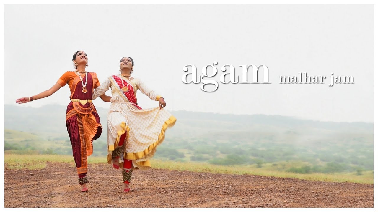 Agam Malhar Jam | Dance Cover by Krupal Sompura (Kathak) & Pallavee Rathod (Bharatnatyam)