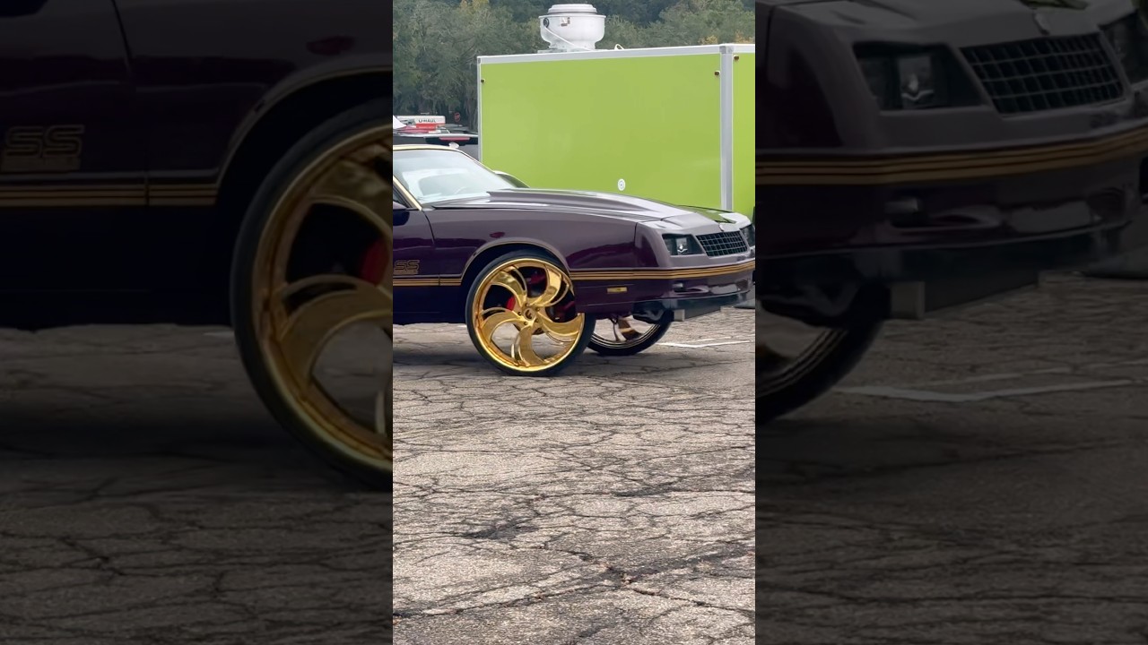 Chevy Monte Carlo SS on Gold 26&rdquo; Forgiatos Riding
