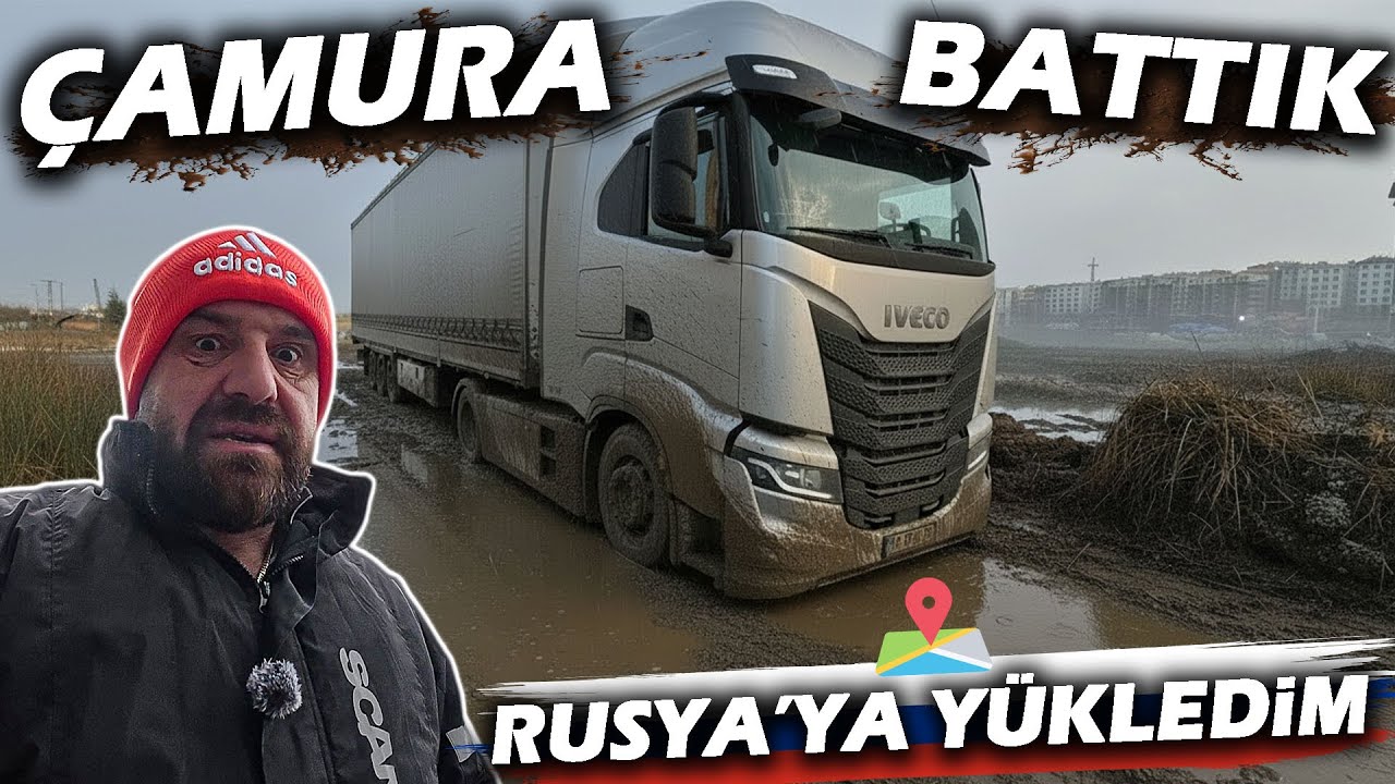 RUSYA'YA YÜKLEDİM ! / Tır'da Köfte & Tavuk Mangal / Çamur'un İçinde Yük Boşalttım / Ank-İst Seferi