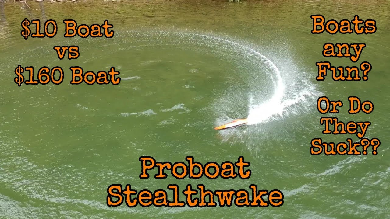 Proboat Stealthwake vs $10 Boat!