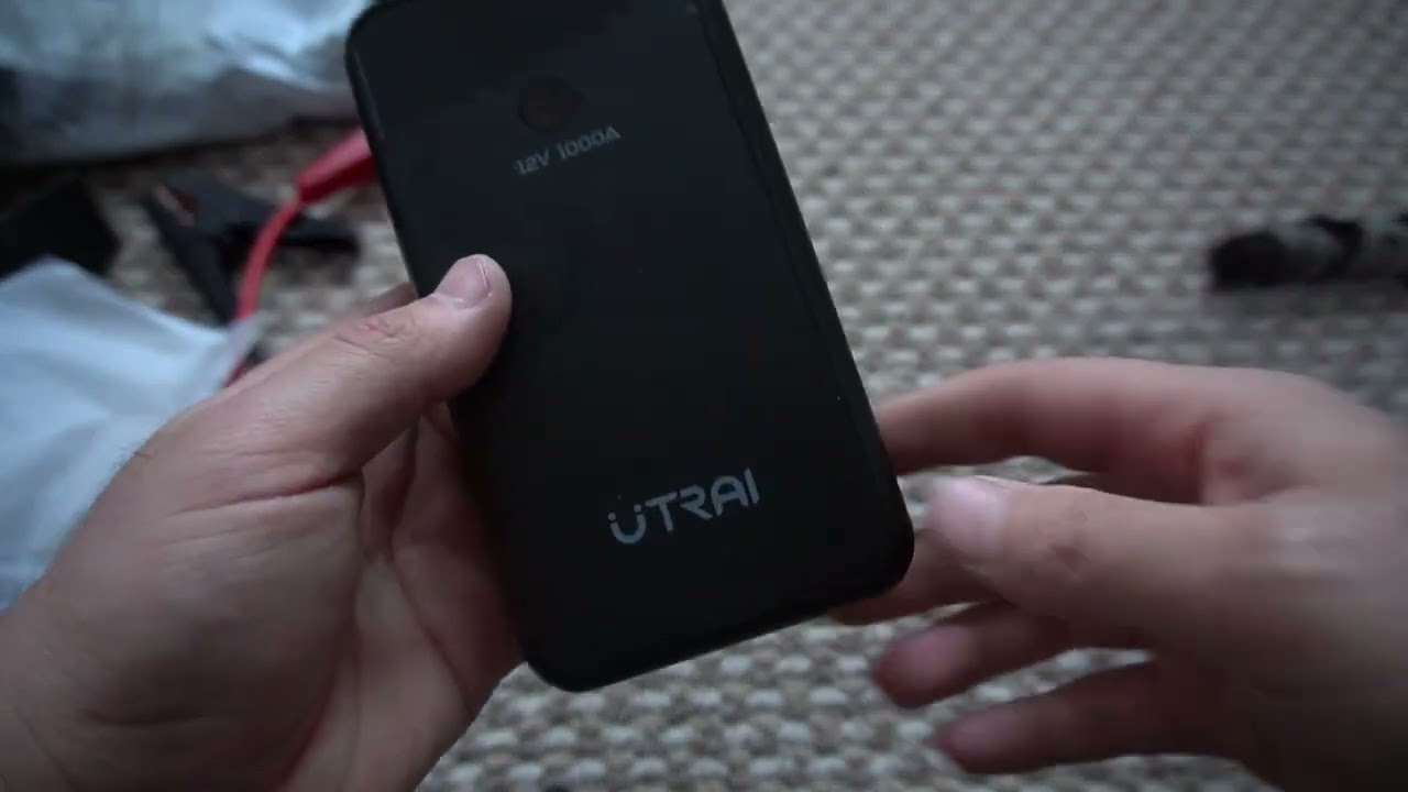 UTRAI Jump starter Распаковка и заводим ГАЗель