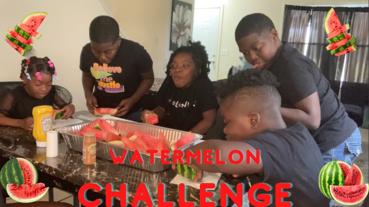 WATERMELON 🍉 MUSTARD TIKTOK CHALLENGE #watermelon #mustard #brittneyplus7